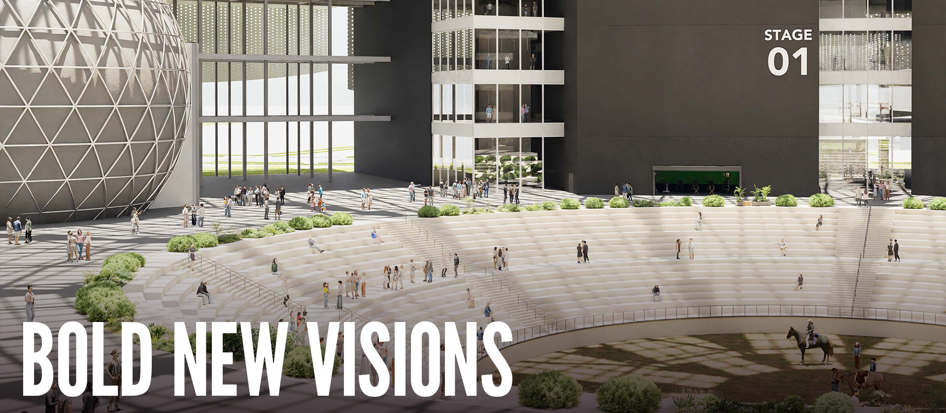 Project Rendering from "Dome After Dome" studio