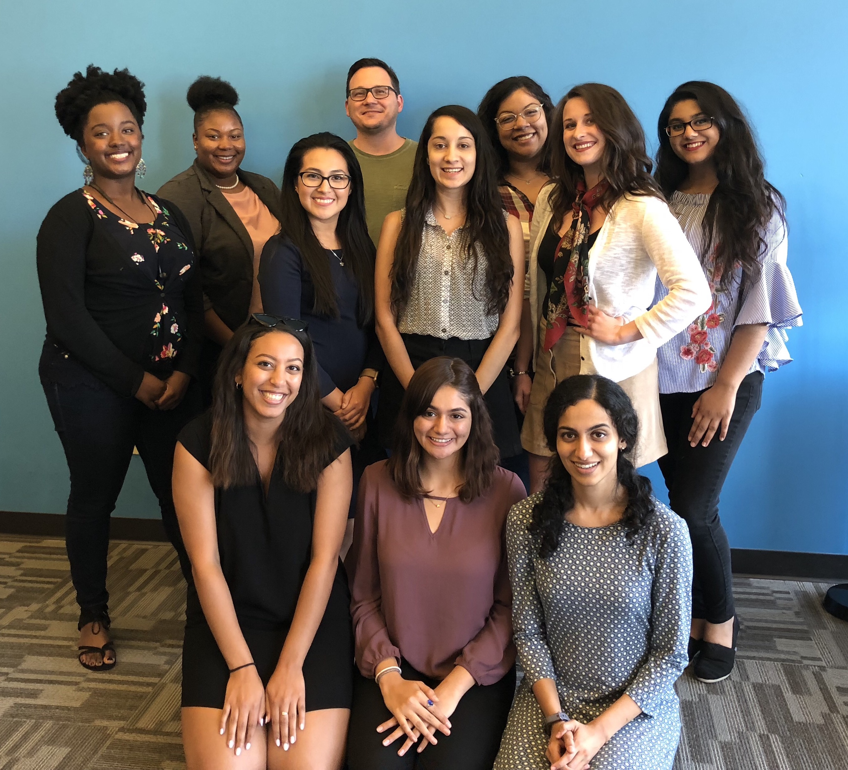 Group photo of UH students at Newsy bootcamp