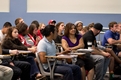 Students in the audience 