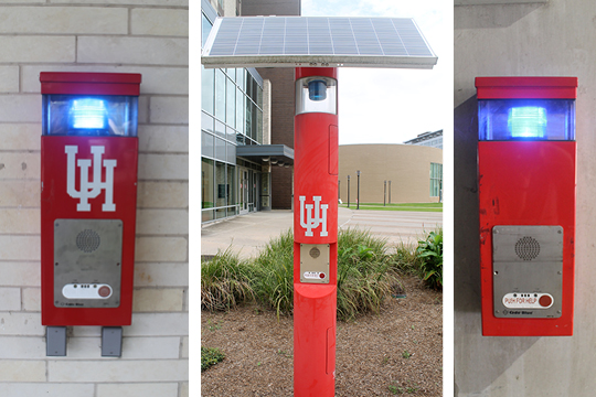 Emergency Call Boxes Across Campus