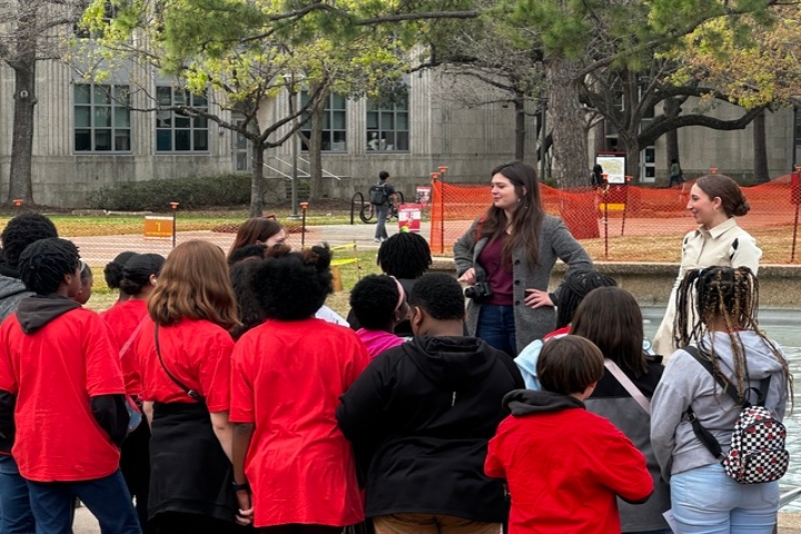 Picture of a group of students for day of discovery