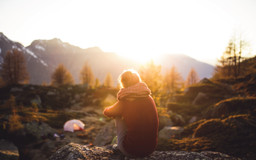 Alone at Sunset