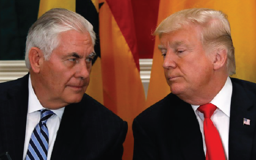 Trump and Tillerson