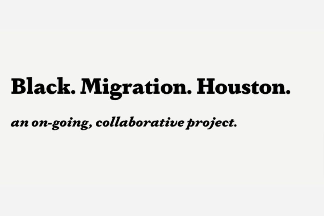 black migration houston