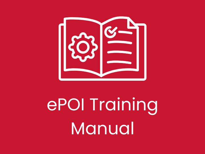 ePOI Training Manual