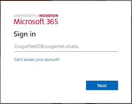 VPN Microsoft 365 Initial Login