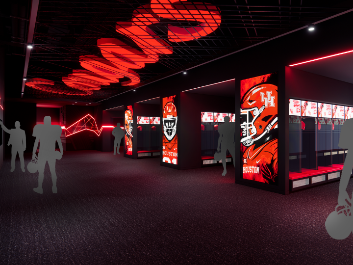 new UH locker room