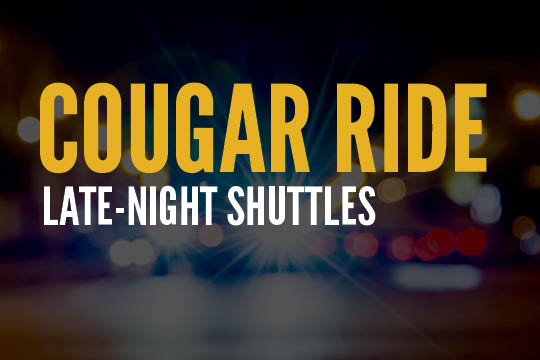 Cougar Ride Late Night Shuttle