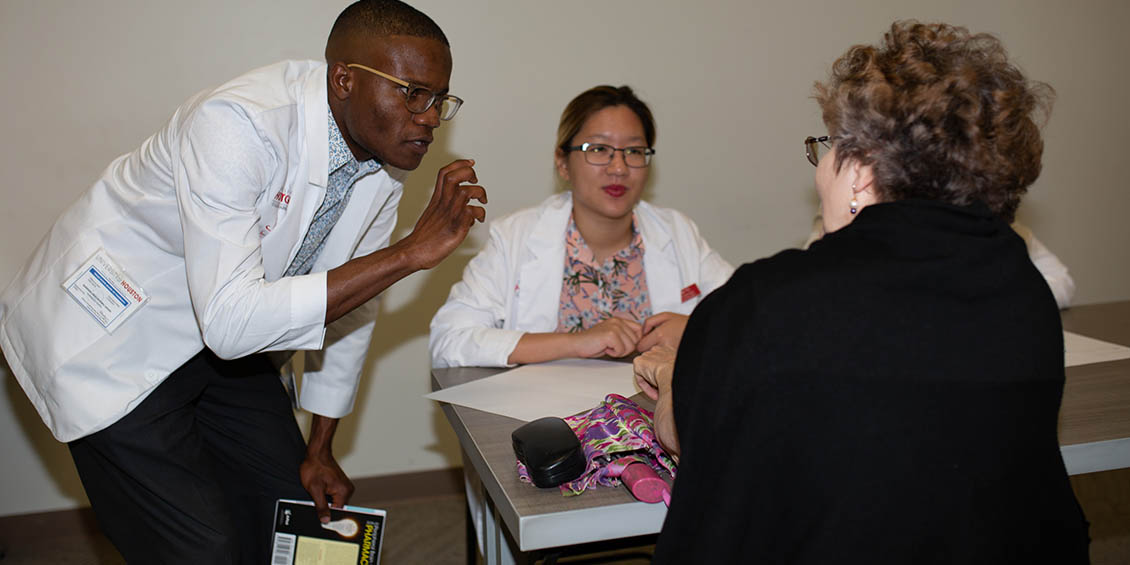 students counsel senior on medications