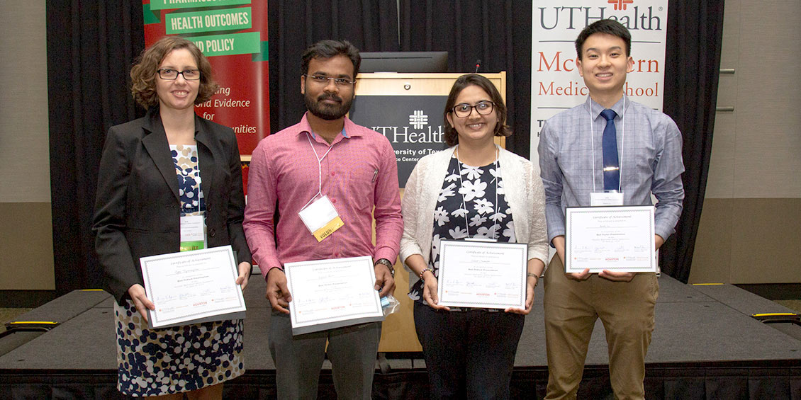 photo of presentation winners and finalists 