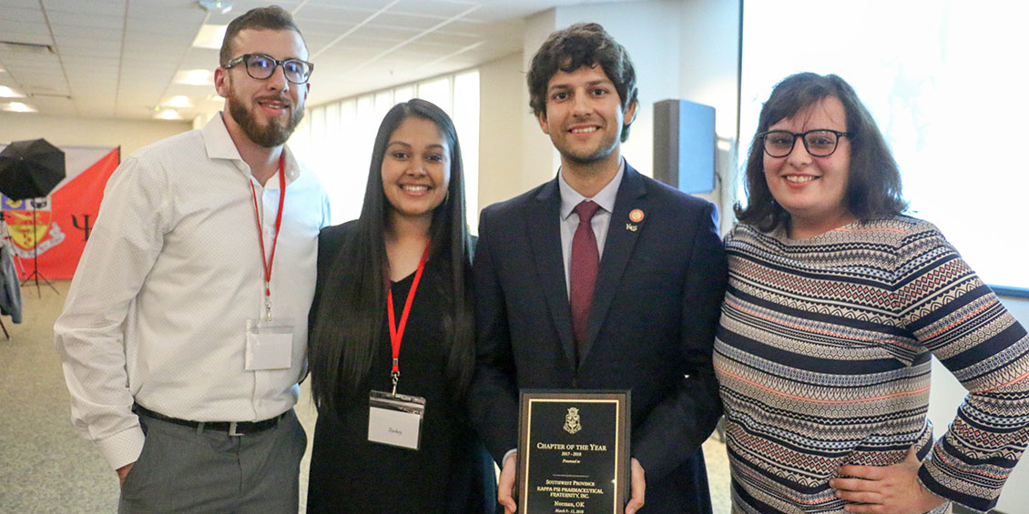 photo of Kappa Psi officers