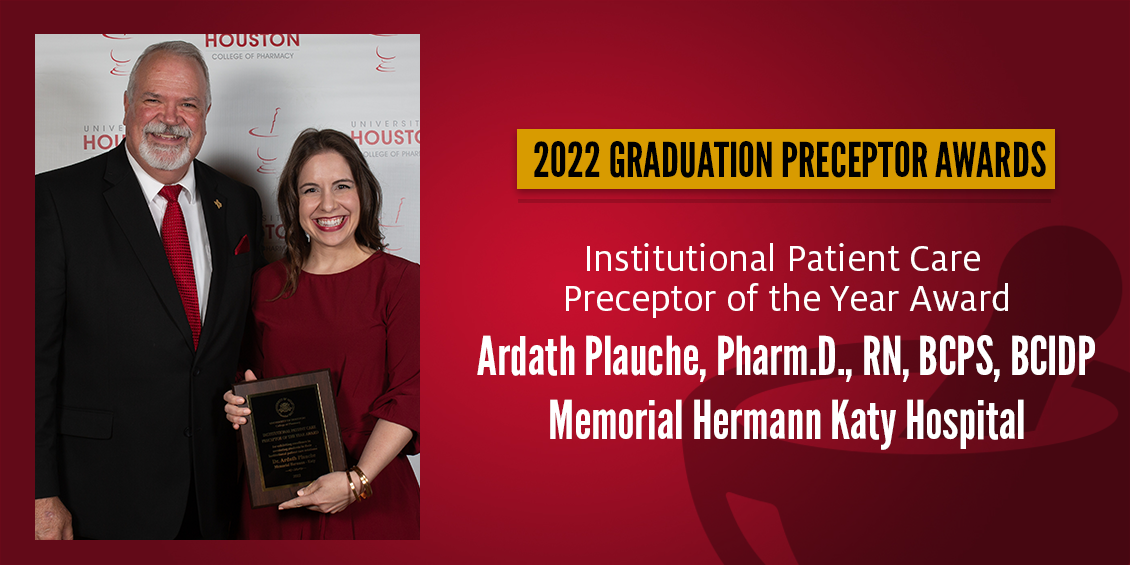 Institutional Patient Care Preceptor Award