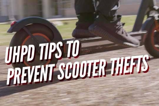 UHPD Scooter Thedft Prevention