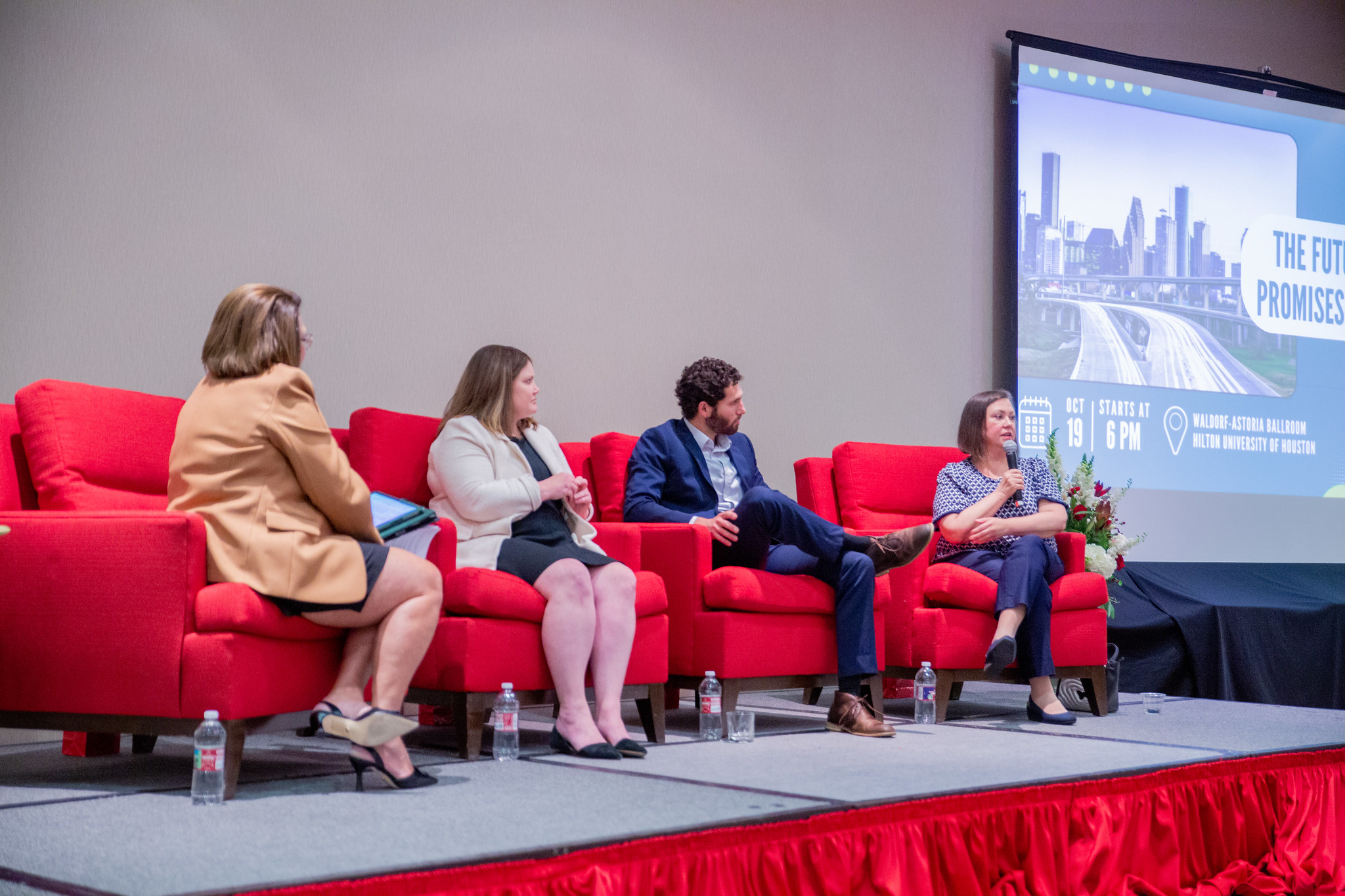 Panel of industry leaders discuss challenges and opportunities to advance sustainable, affordable and universally accessible transportation.